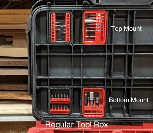 Bit Trays for Milwaukee Packout Toolbox NW3DPrinting