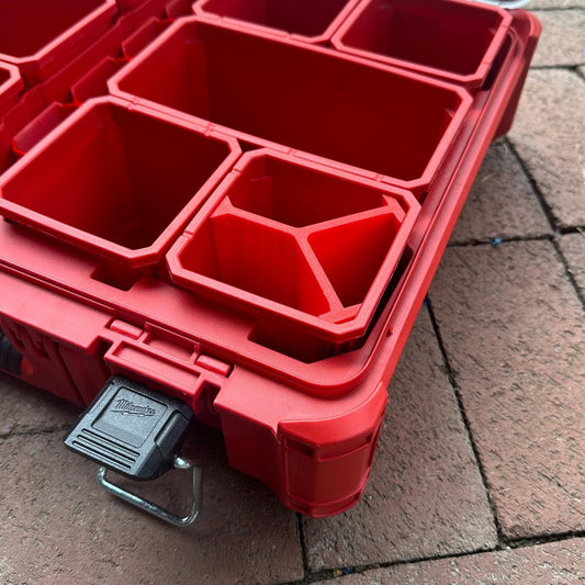 3 Way Dividers for Milwaukee Packout Tall Bins NW3DPrinting Black-