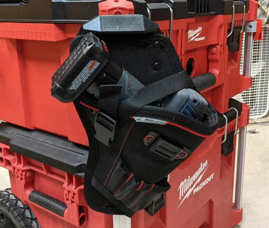 ToughBuilt ClipTech Tool Pouch Mounts for Milwaukee Packout NW3DPrinting Black-Wall Mount/Box Mount