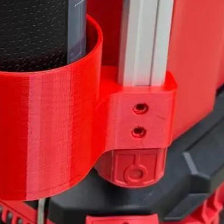 Cup Holder for Milwaukee Packout (Yeti 30oz Tumbler, Soda/Seltzer, or 3.5inch) NW3DPrinting
