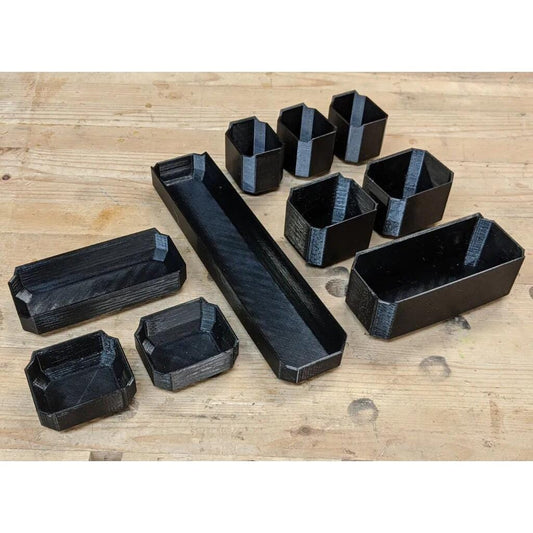 Low-Profile Middle Bins for Milwaukee Packout NW3DPrinting