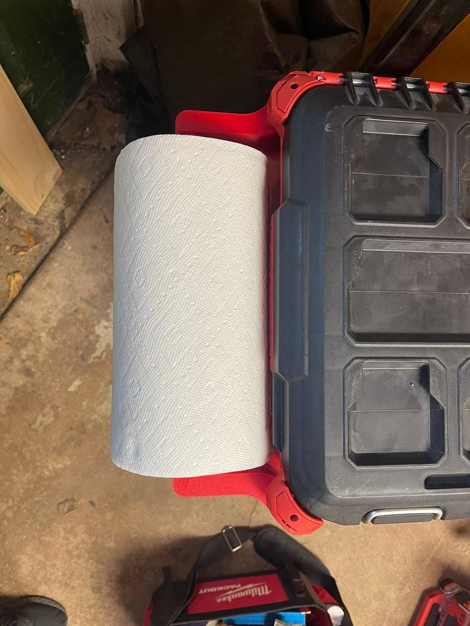 Paper Towel Holder for Milwaukee Packout NW3DPrinting
