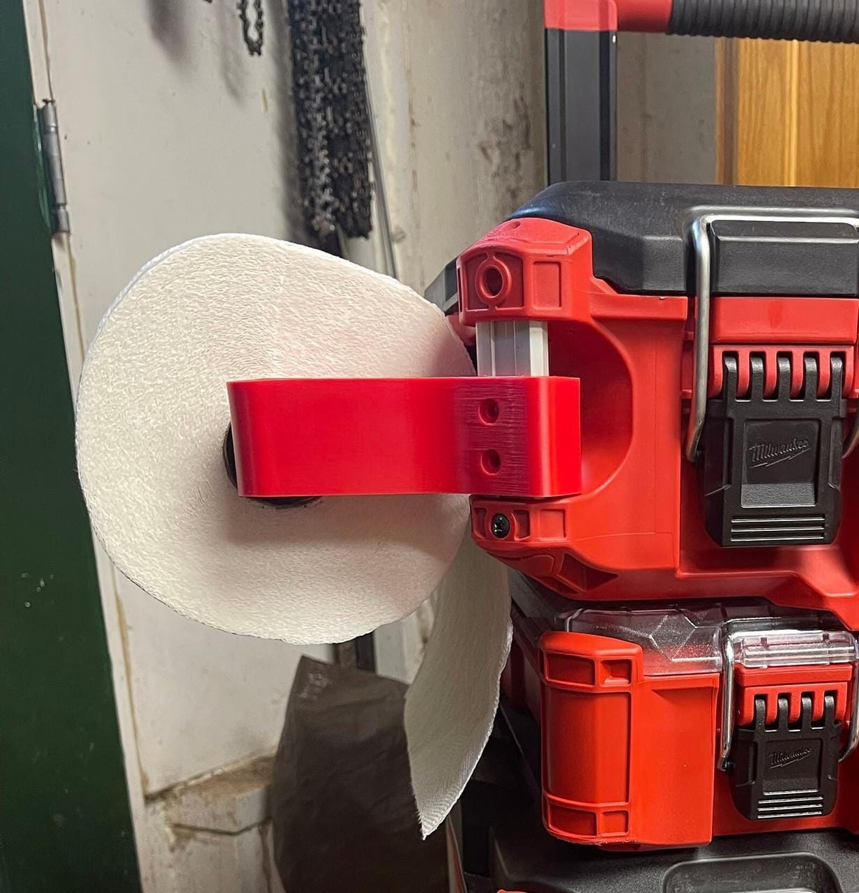 Paper Towel Holder for Milwaukee Packout NW3DPrinting